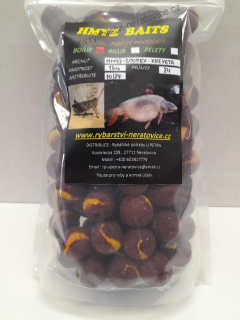 Boilie - Hmyz/Kreveta/Scopex - 5kg - 24mm